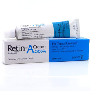 Tretinoin cream for molluscum contagiosum treatment.