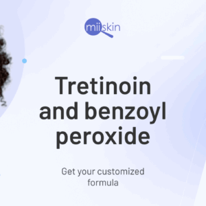 Tretinoin & Benzoyl Peroxide Cream acne treatment.
