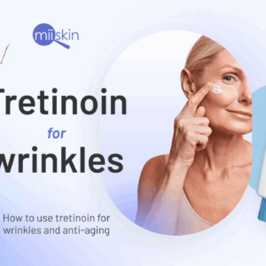 Tretinoin 0.1% Gel for wrinkle reduction.
