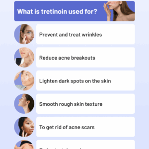 Tretinoin cream for burn scar treatment.
