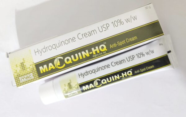 10% Hydroquinone Cream jar.