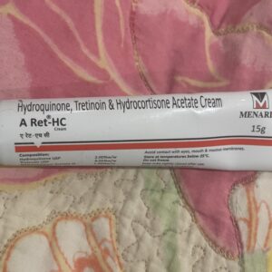 Hydroquinone Tretinoin Hydrocortisone Acetate Cream tube