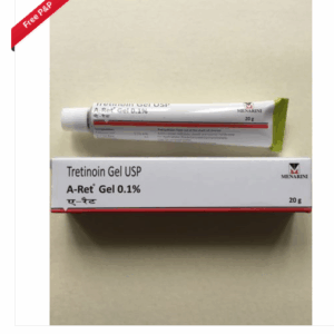 Tretinoin Cream 0.05% tube, eBay listing.