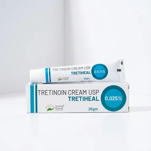 Tretiheal Tretinoin 0.025% Cream - 20gm - Buy Online